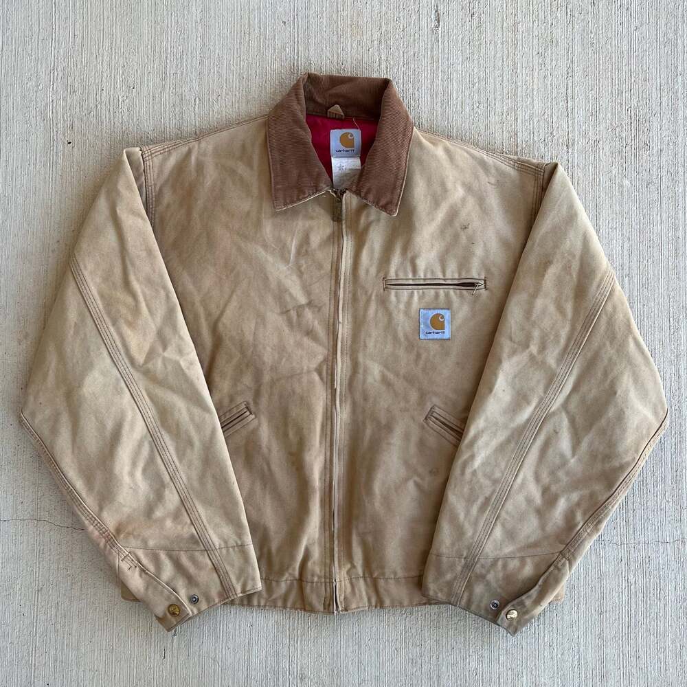 Carhartt J18 BRN brown Detroit work wear jacket